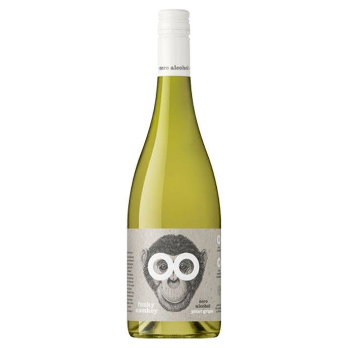 Funky Monkey Pinot Grigio Non Alcoholic White Wine Alternative