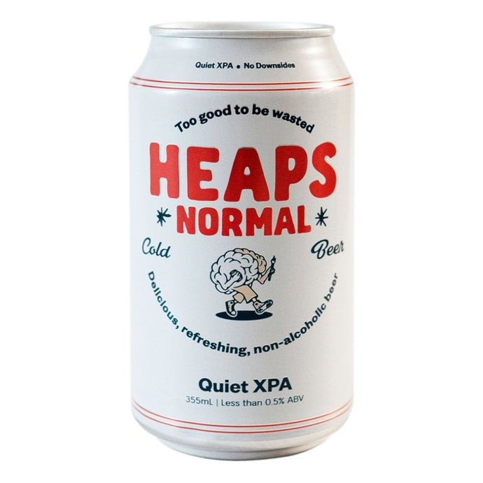 Heaps Normal Quiet XPA Non Alcoholic Beer Alternative