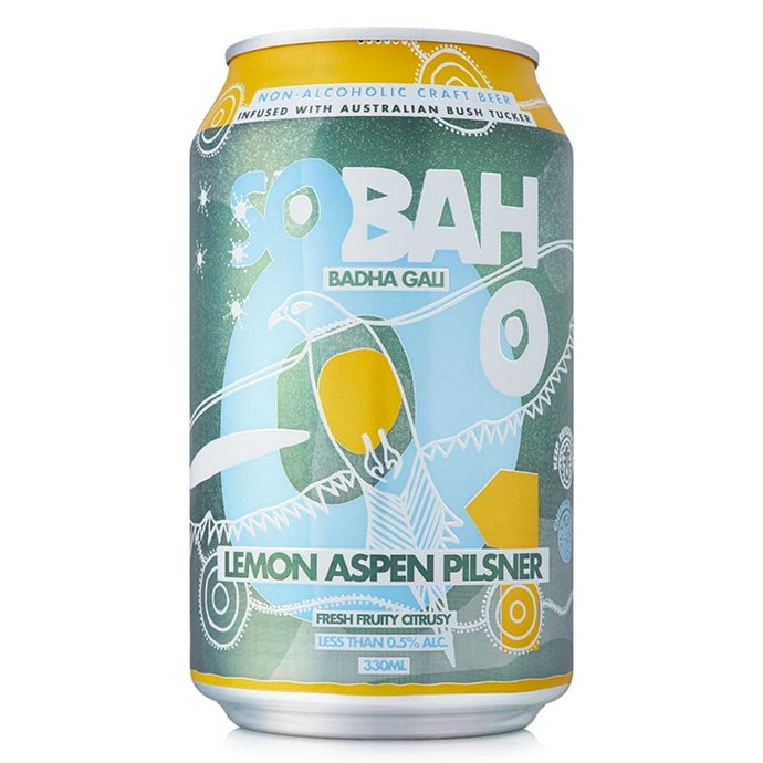 Sobah Badha Gali Lemon Aspen Pilsner Non Alcoholic Beer Alternative