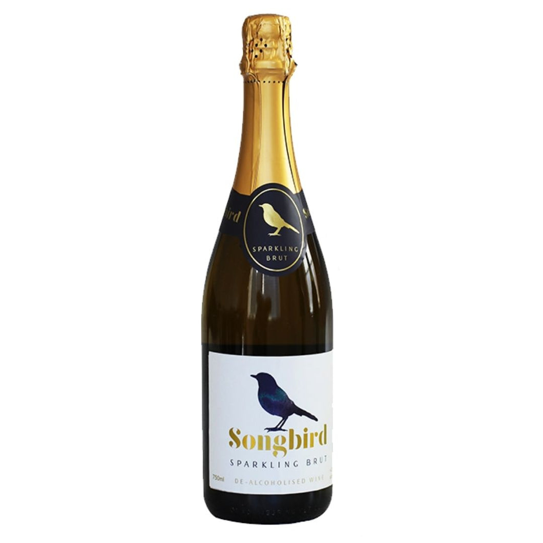 Songbird Sparkling Brut Non Alcoholic White Wine Alternative